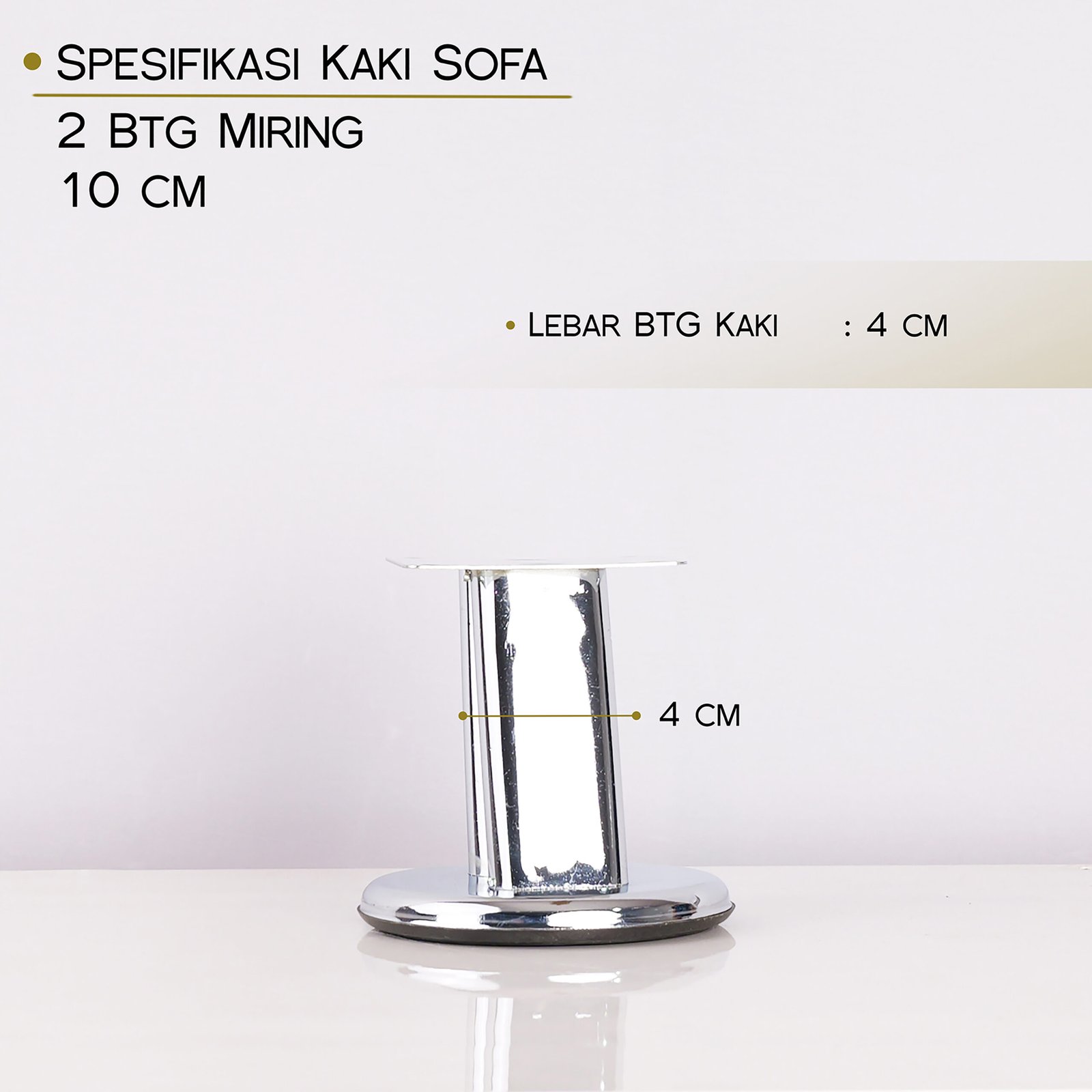 Kaki Sofa 2 Batang Miring - Image 7
