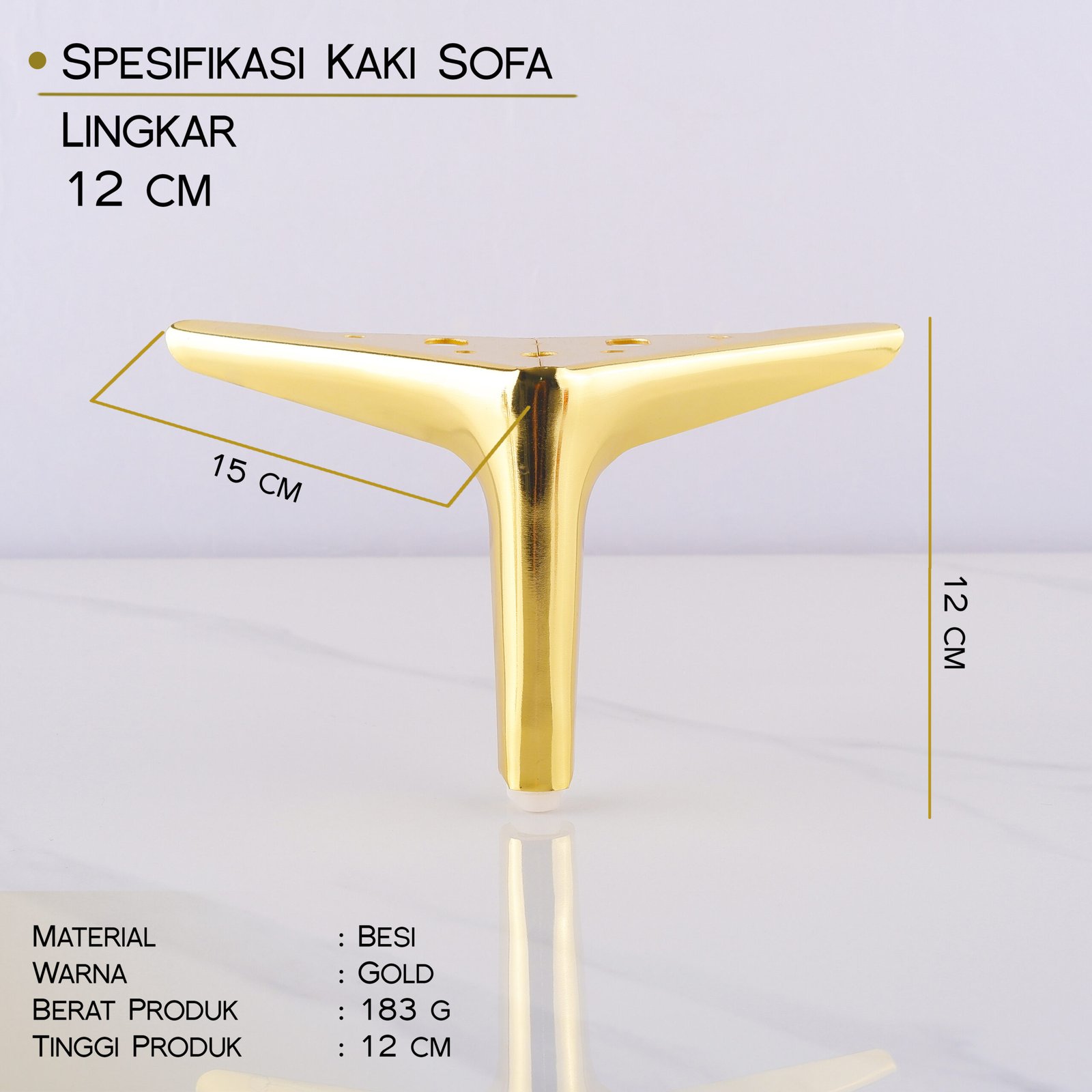 Kaki Sofa Lingkar - Image 5