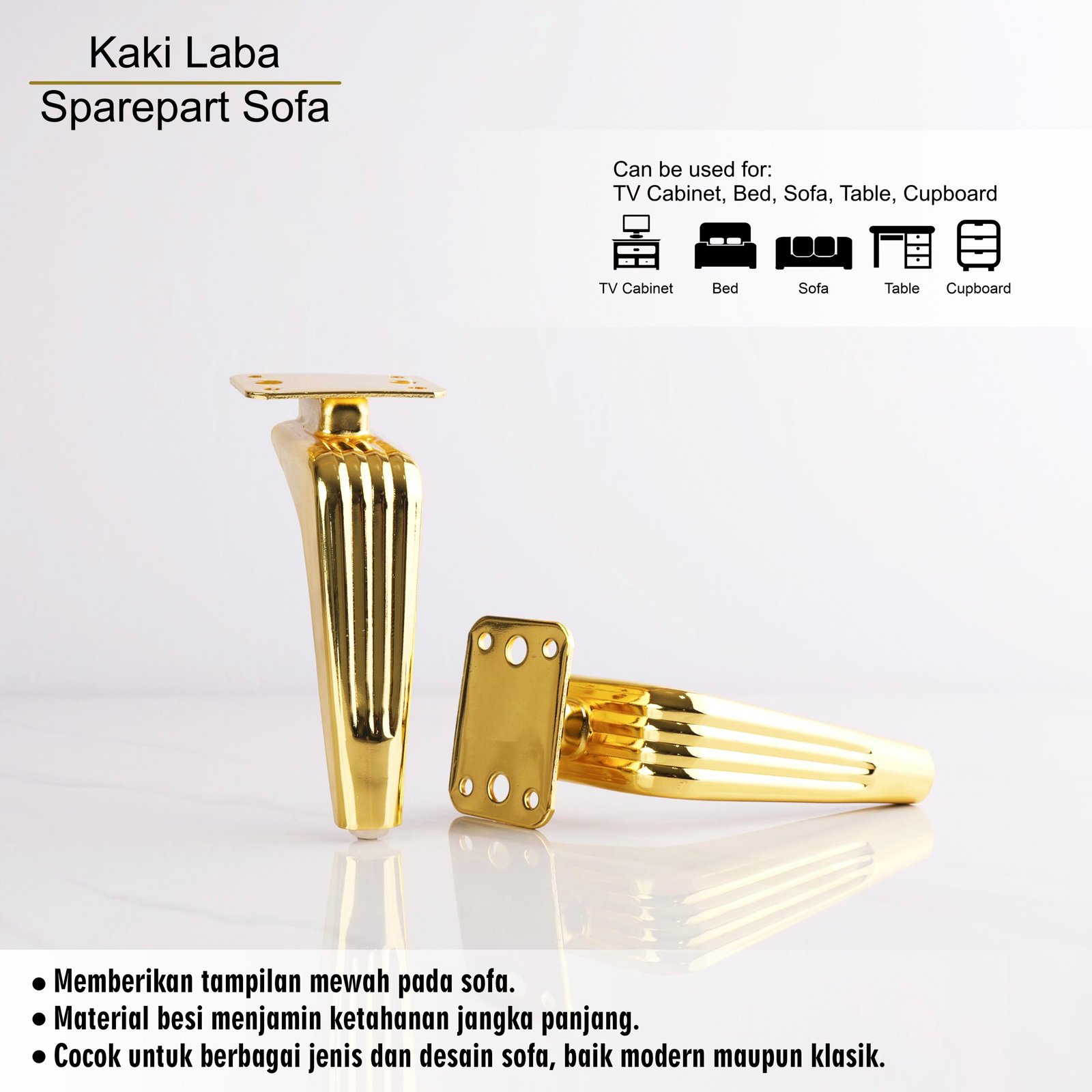 Kaki Sofa Laba - Image 5