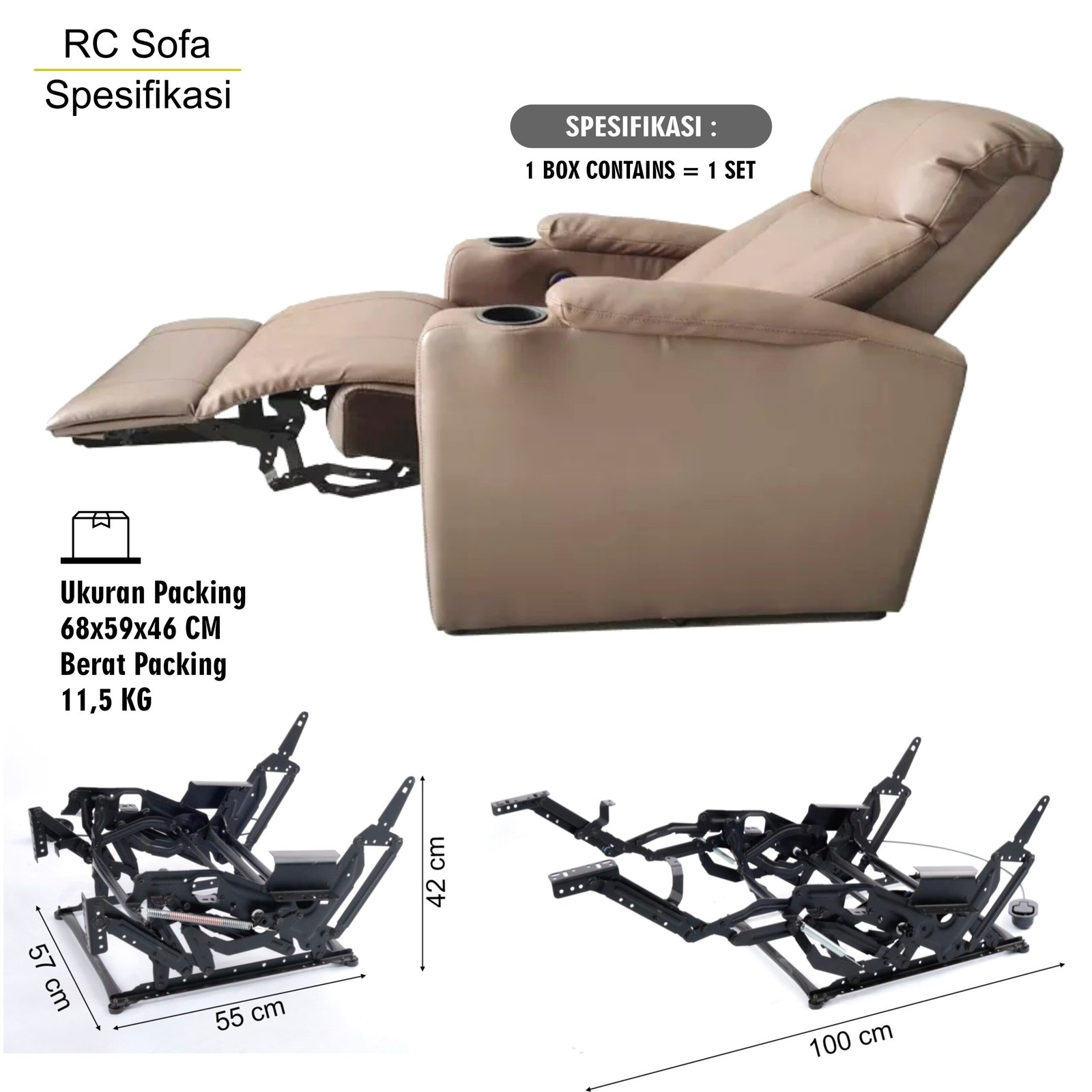 RC Sofa 1 Dudukan - Manual - Image 3